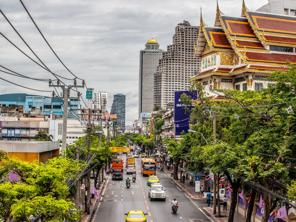 Bangkok city scene